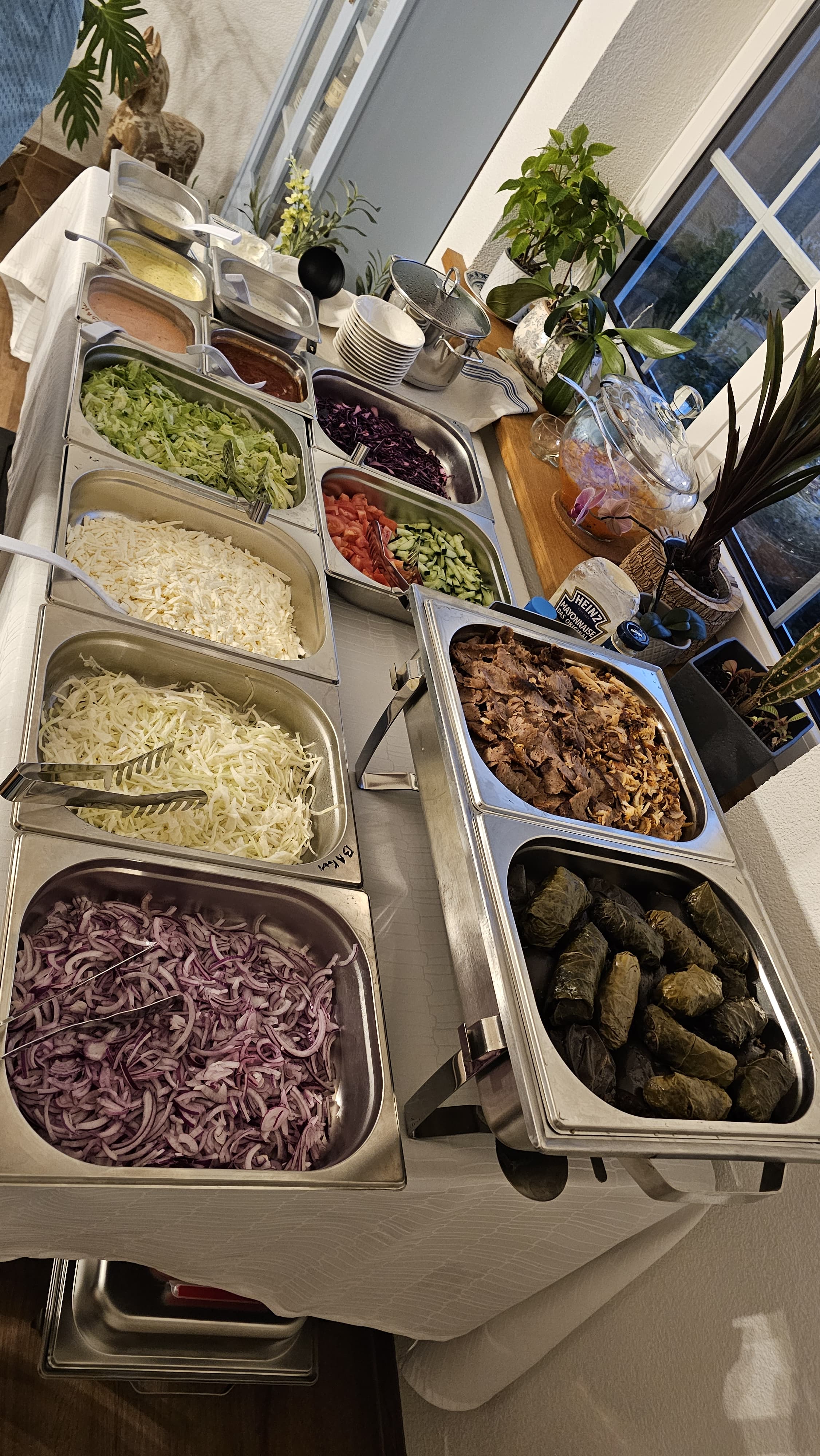 Frisches Salatbuffet